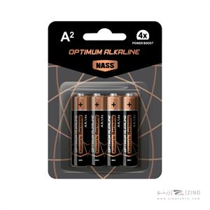 باتری قلمی آلکالاین اپتی موم4عددی ناس کد521
