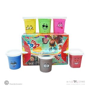 رنگ انگشتی6رنگ  کنکوآنتی باکتری گیاهی