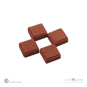 موزاییک قرمز مقیاس 1/24تعداد200عددی اشل  