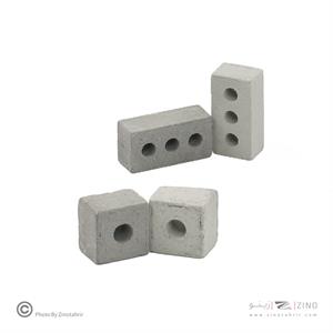 آجرفشاری طوسی مقیاس1/12 تعداد 200عددی اشل