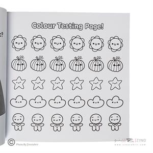 کتاب رنگ امیزی48برگ200*200کازی لانگو سری اور افتر کدCB-603