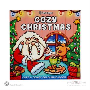 کتاب رنگ امیزی48برگ200*200کازی لانگو سری کریسمس کدCB-604
