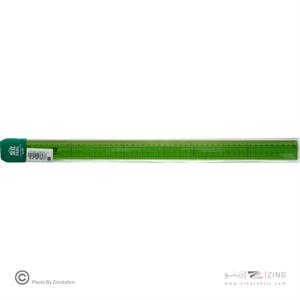 خط کش50سانت طلقی کاور دار فابل