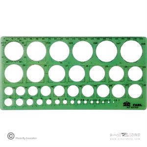 شابلون دایره39حفره فابل