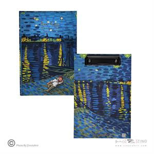 تخته شاسی A5 گیره 10سانت برگ سری ونگوگ کد71903