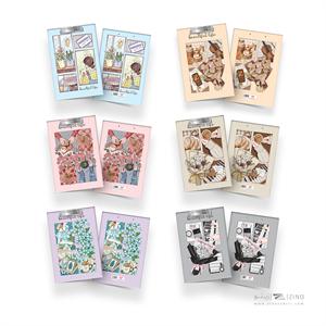 تخته شاسیA4آبرنگ کدA016