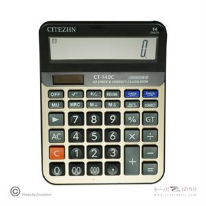ماشین حساب رومیزی 3صفر 14رقم سی تی ژن کدCT-140N