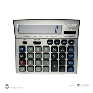 ماشین حساب رومیزی 3صفر 14رقم سیتی ژن CT-2214C