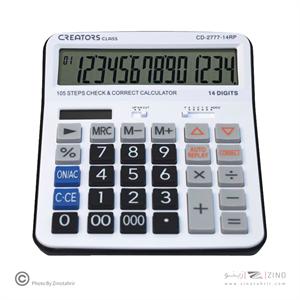 ماشین حساب رومیزی3صفر14رقم سیکلاس کدCD-2777-14RP