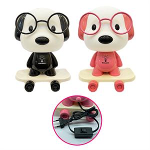 چراغ خواب فانتزی هولوپو سگ اسکیت 