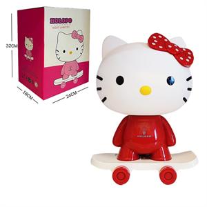 چراغ خواب فانتزی هولوپو کیتی اسکیت 