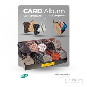 آلبوم کارت زیپ دار 1011درنیکا هلالی آوای تحریرکدGD90103HB