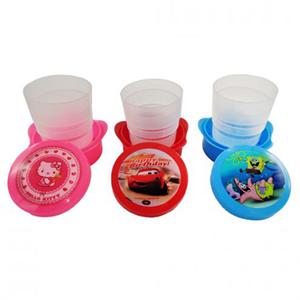 لیوان تاشو گرد ساده  کارا