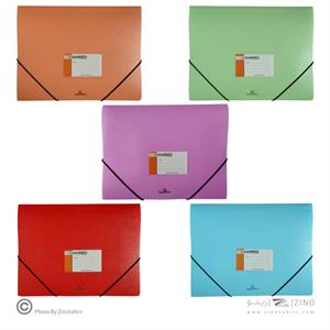 پاکت کشدار دارA4 رنگ جور مدل بلوط( همراه با جای کارت) سوپربایند کدCF-200