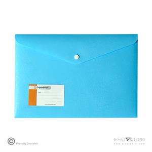 پاکت دکمه دارA4 رنگ جور مدل بلوط (افقی) سوپربایند کدDB240