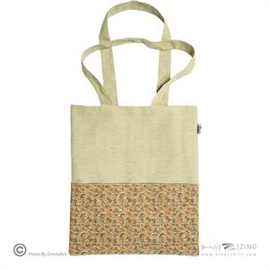 ساک خرید(توت بگ) بزرگ چوب پنبه باروک لیام کدL-16065