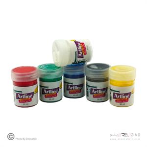 گواش 6رنگ پلاستیکی آرتلاین