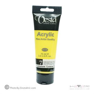رنگ اکریلیک 75میل وستا کد7