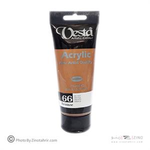رنگ اکریلیک 75میل رنگ خاص وستا کد66