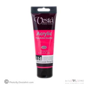 رنگ اکریلیک 75میل رنگ خاص وستا کد114