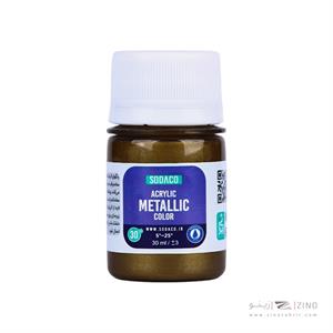 اکریلیک متالیک30میل سوداکو طلایی آنتیک کد00283