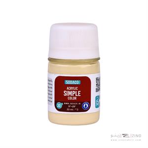 اکریلیک ساده30میل سوداکو بدن کد00331