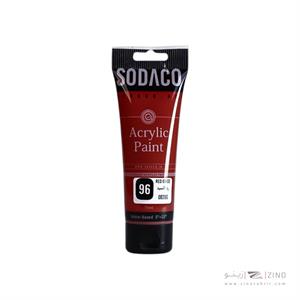 اکریلیک ساده تیوپی75میل سوداکو رد اکسید کد08396