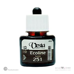 اکولین قهوه ای وستا کد251