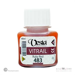 ویترای وستاکد483قرمزیاقوتی 6عددی *خاص *