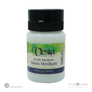 مدیوم براق 250میل medium gloss وستا 