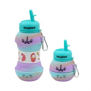 قمقمه سیلیکونی تاشویونی کرن اسکول فنز کد9317
