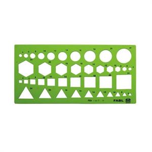 شابلون اشکال هندسی فابل