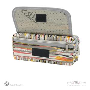 جامدادی سه زیپ درب چسبی زوم کدZ-676524