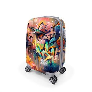 چمدان چرخ دار پلی کربنات کابین سایز34*24*24یایگان کد16534