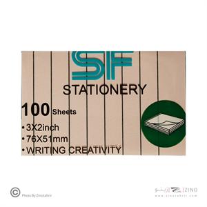 پست ایت100برگ76*51الوان خطدار موراندی اس اف کدSF-316