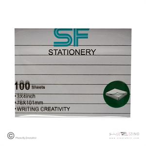 پست ایت100برگ76*101الوان خطدار موراندی اس اف کدSF-321