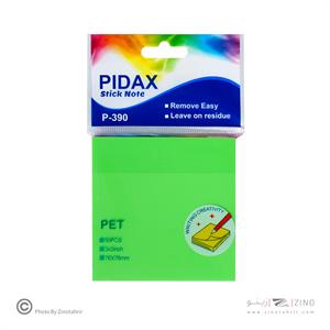 پست ایت76*76(شفاف)50برگی رنگ جور پیداکس کدP-390