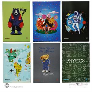 دفتر100برگ خطی منگنه ای  میکرو