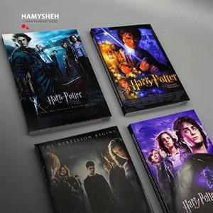 یادداشت سری هری پاترجلدگلاسه سایز21*14 همیشه