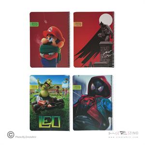 دفتر60برگ وزیری سیمی فانتزی ایده