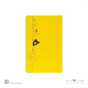 دفتر96برگ رقعی جلدسخت دوختی دایدا - مسترنوت کد696