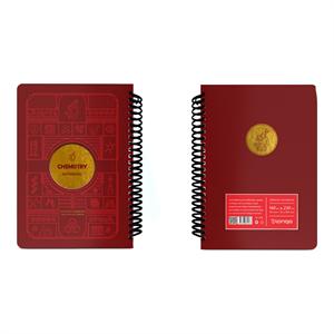 دفتر100برگ وزیری سیمی جلد سخت لانگو سری سه خرس کدCH-790