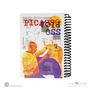 دفتررقعی سایز14*20لجندپیل سری نقاشان