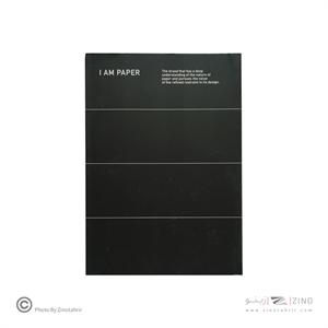 دفتر176برگ خطدار سایز15*21 همین سریI AM PAPER