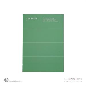 دفتر176برگ خطدار سایز15*21 همین سریI AM PAPER