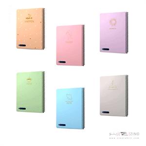 دفتر100برگ وزیری سیمی جلد سخت میکرو سری الگانت طلاکوب کدC76