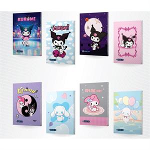 دفتر100برگ وزیری سیمی مجلد میکرو طرح فانتزی کد   c 37-62-63-64-65-66