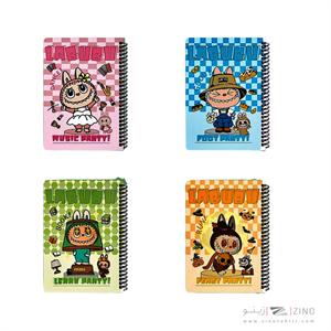 دفتر100برگ وزیری سیمی جلد سخت لانگو سری لبوبوکدCH-900