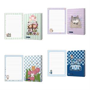 دفتر100برگ سیمی جلد سخت کارتونی میکرو کدC78