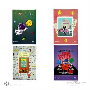 دفتر40برگ نقاشی منگنه ای  میکرو